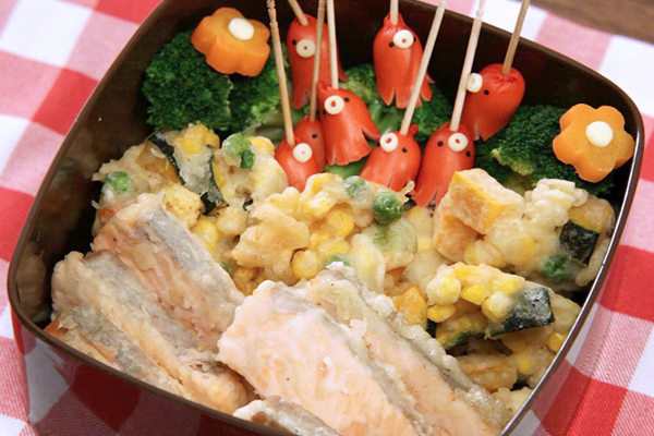 Featured image of post Nhk Recipes Bento Box How to pack the roasted salty salmon and the food into the bento box