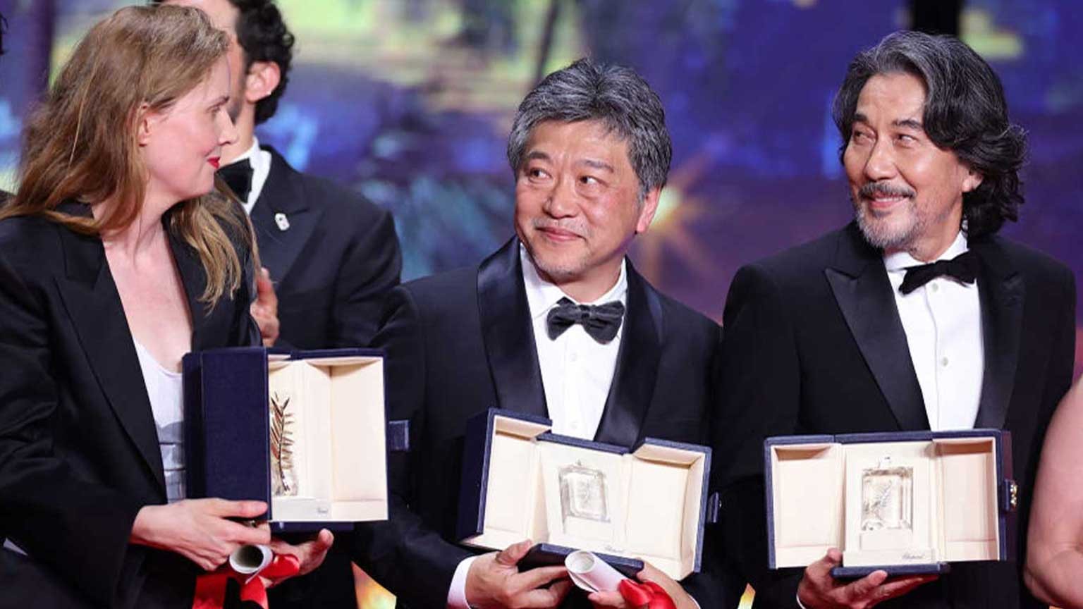 Las luminarias del cine japonés brillan en Cannes