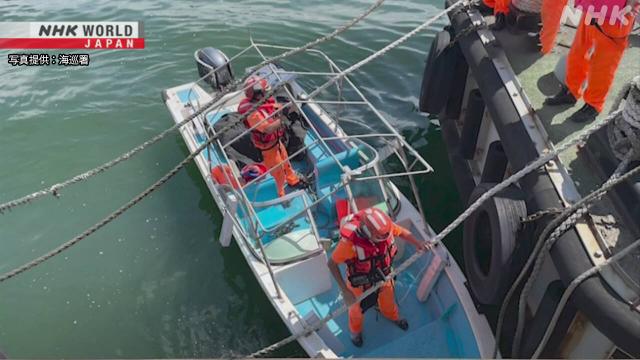 一中国大陆男子驾船进入台湾河口被逮捕