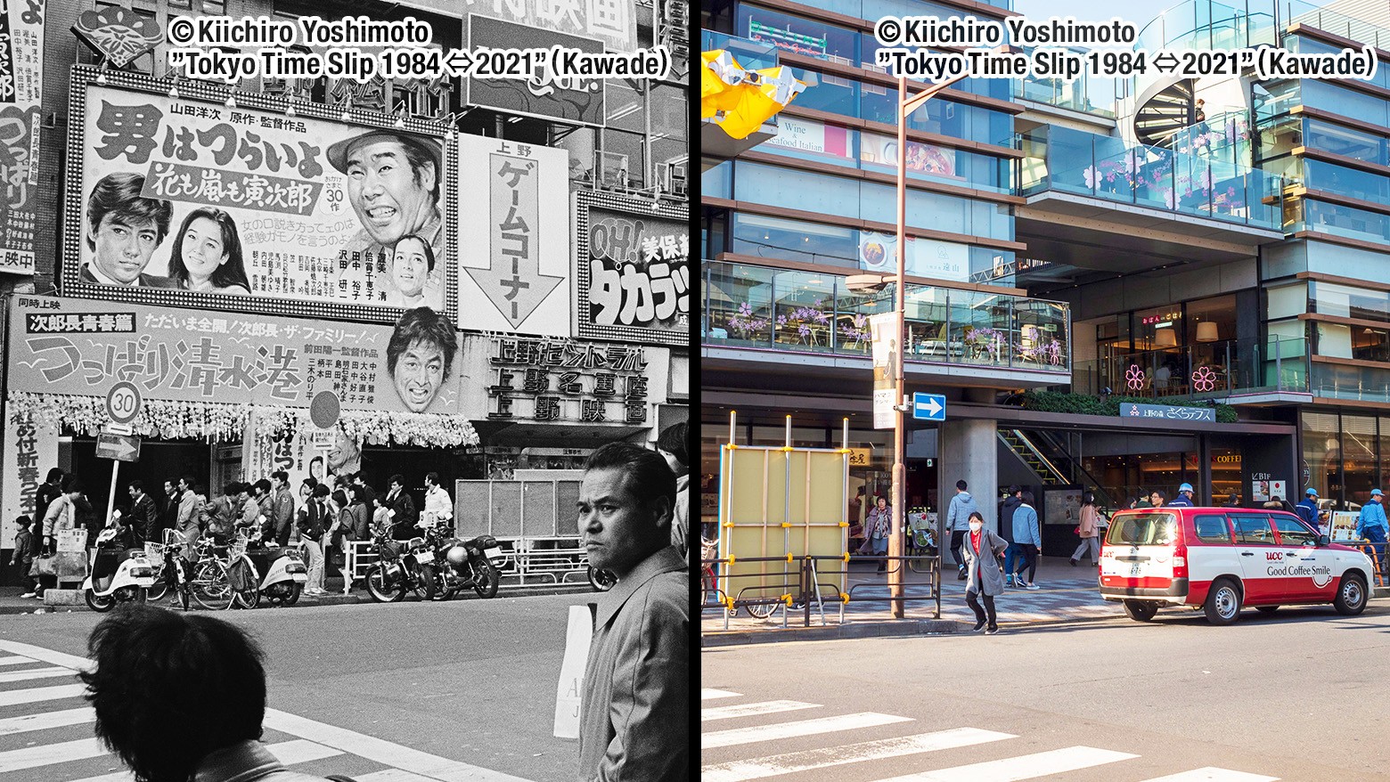 東京的過去與現在：攝影師記錄的40年變化
