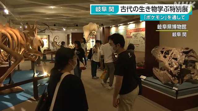「ポケモン」で古代の生き物学ぶ特別展 岐阜県博物館