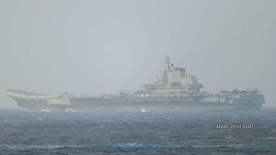 China's battle ship